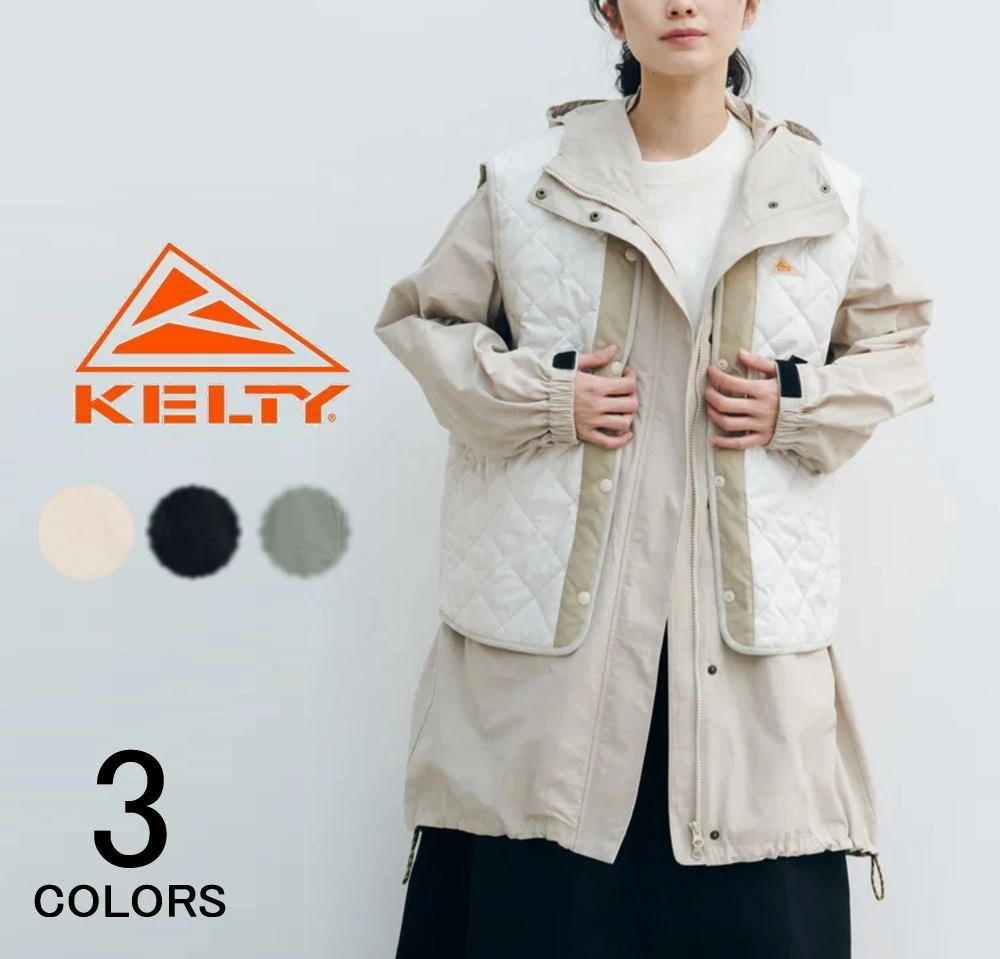 正規品 ウェア 撥水3WAYロング ザパタ ジャケット ブラック ベージュ セージ KE24212084