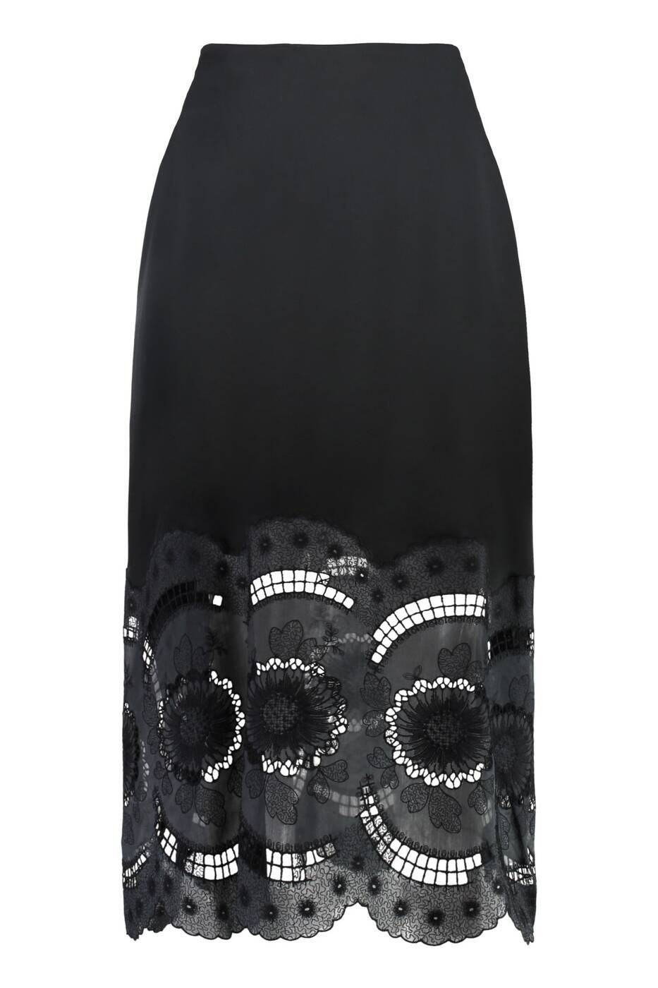 6300283AU309_1000 ブラック 春夏2023 スカート レディース ia