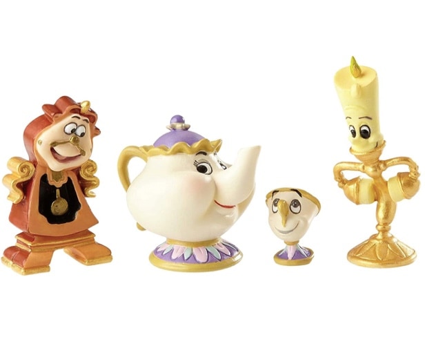【美女と野獣 フィギュアコレクション】Disney Traditions by Jim Shore Enesco コグスワース　ルミエール　ポット夫人　チップ 8,268円