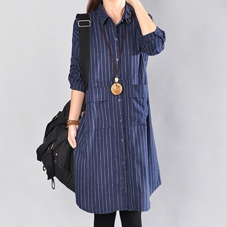 トップス シャツ ロングシャツ 長袖 襟付き 前開き ボタン ロング丈 ポケット かわいい 大人可愛い きれいめ シンプル 上品 おしゃれ かっこいい カジュアル こなれ感 個性的 主役級 存在感