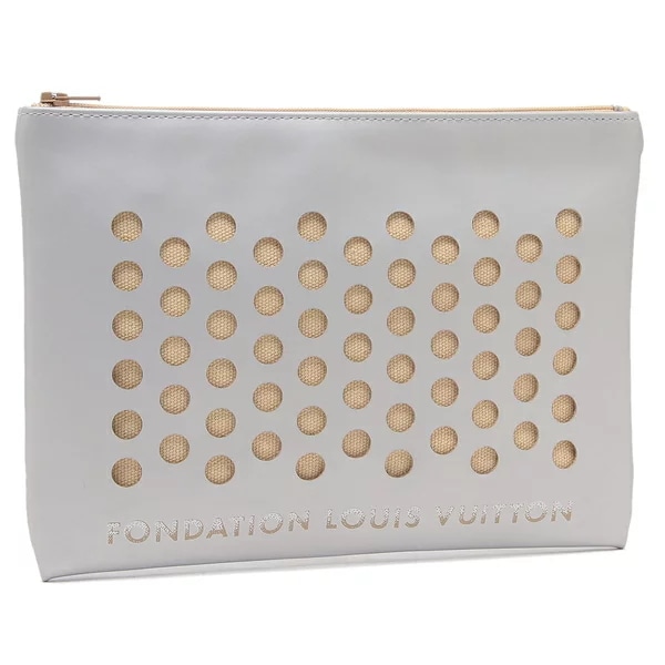 ルイヴィトン クラッチバッグ ポーチ シルバー メンズ レディース ユニセックス 2000000023557