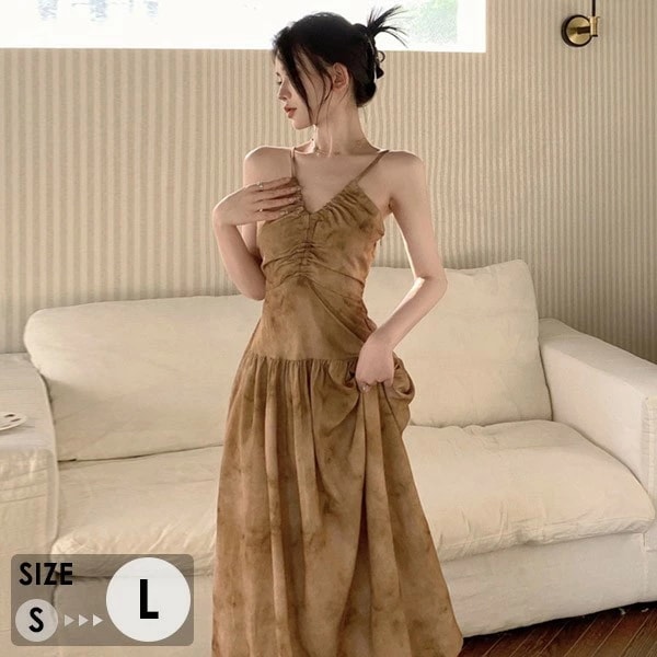 リゾートワンピ 大人可愛い 夏ワンピース セクシー キャミソール キャミワンピ リゾートワンピース レディース リゾート ワンピース 小柄 オシャレ ロング丈 ロングワンピ 春 夏 オフコーデ パーテ 4,870円