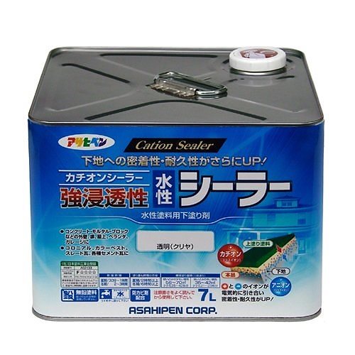 強浸透性水性シーラー 透明（クリヤ）7L