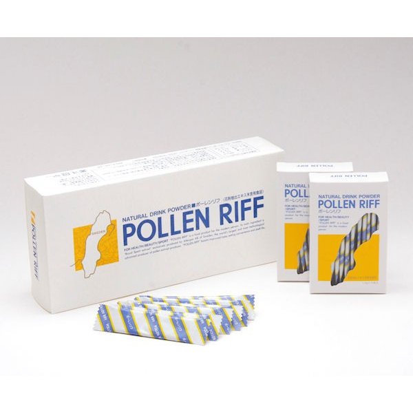 スウェーデンが認めた健康食品 ポーレンリフ 90包入（1.5g×15包×6箱）【正規品】花粉エキス末 超完全食品 約100種類の栄養素 パーフェクトフード 健康食品 サプリメント 花粉症 ISO取得