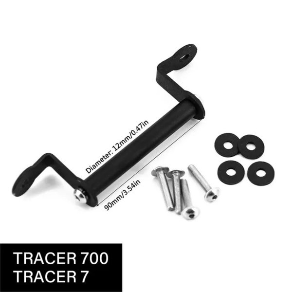 アクセサリーナビゲーションgpsブラケットボードヤマハTRACER700トレーサー700 7 tracer7 2016 2017 2021携