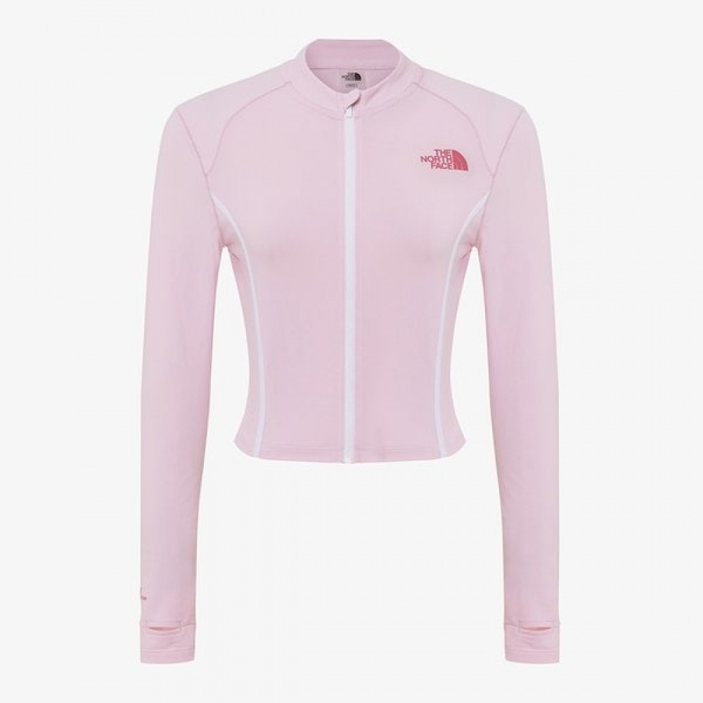 ノースフェイス ホワイトラベル サーフサイド ジップアップ LIGHT PINK NJ5JR03L
