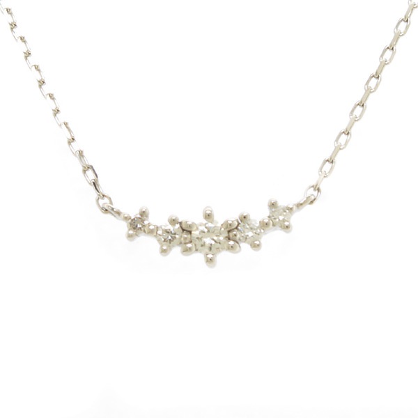 ネックレス K10ホワイトゴールドネックレス 151346123203