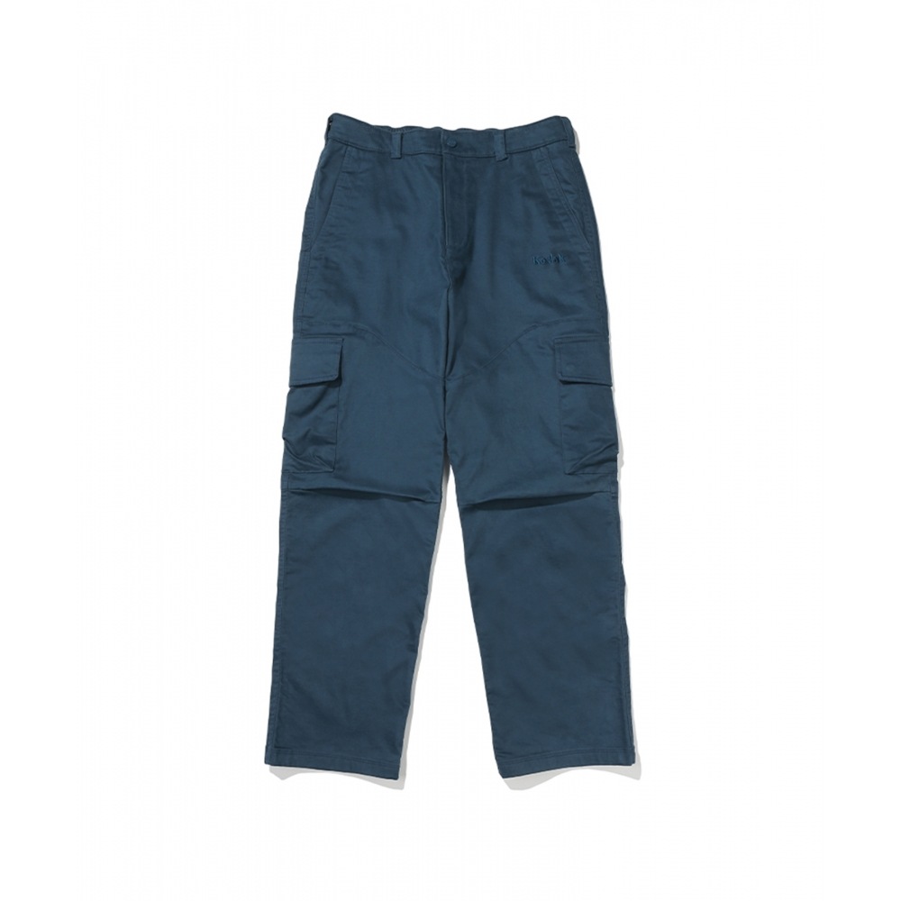 KODAKトリップコットン起毛カーゴテーパードフィットパンツNAVY
