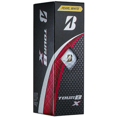 他サイト： ブリヂストン　ゴルフボール TOUR B X ツアービー・エックス [3球(1スリーブ)] パールホワイト 【返品交換不可】　B4GXJの商品画像
