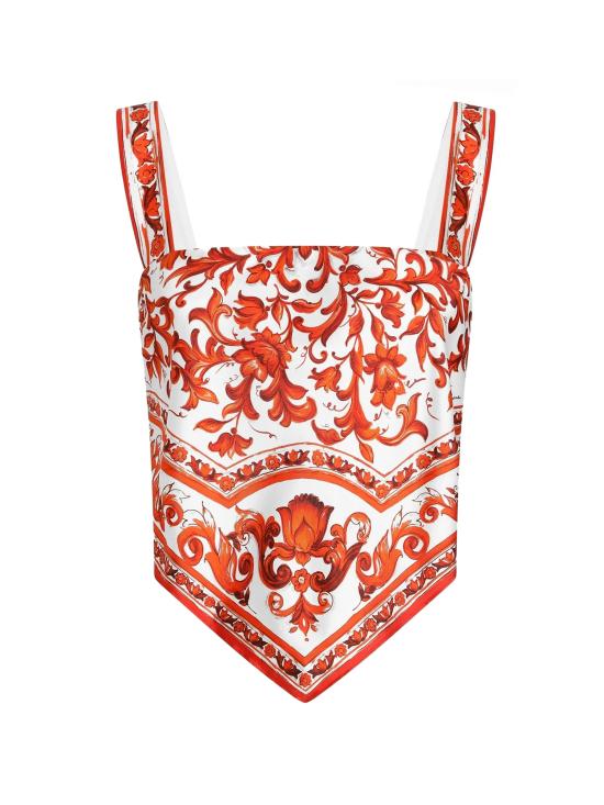 DOLCE & GABBANA Women Blouses F7BB0TGDDRE S9000 Arancione