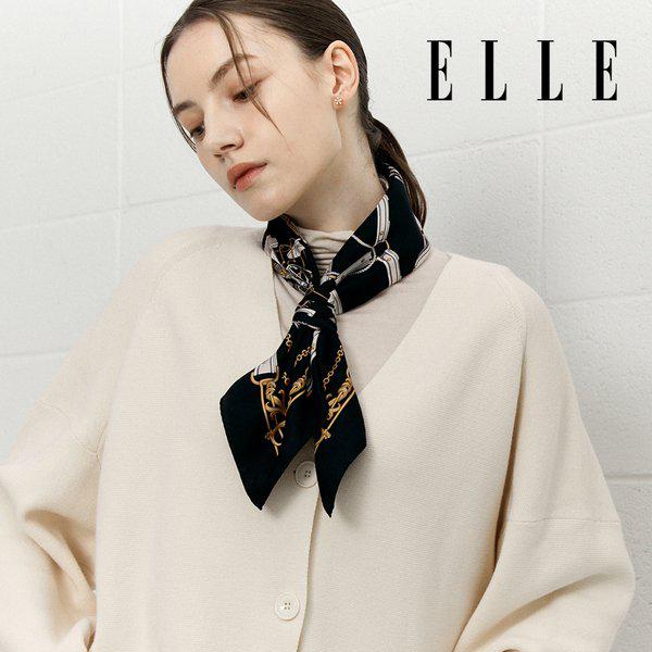 エンディング馬車 シルク ミニ スカーフ SE141S314