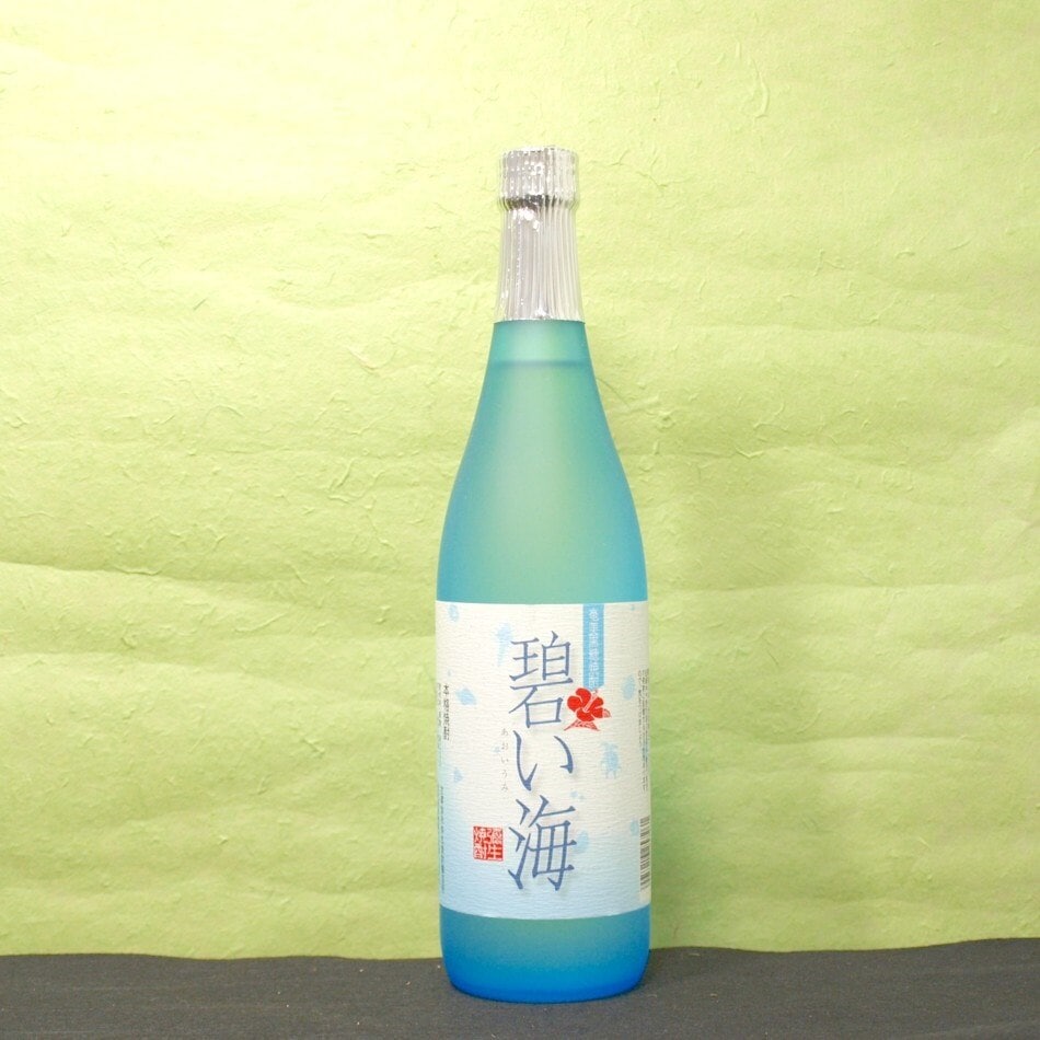 1ケース単位12本入り本格黒糖焼酎25碧い海（あおいうみ）720ml瓶　12本入りメーカー：（資）弥生焼酎醸造所（鹿児島県 12,821円