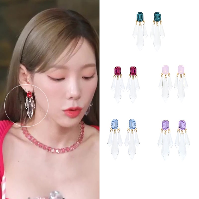 [少女時代テヨンエイプリル着用] only blingピアス韓国ファッション芸能人着用デイリーアクセサリー韓国アクセサリートレンドアイテム韓国デイリーファッションセレブ着用