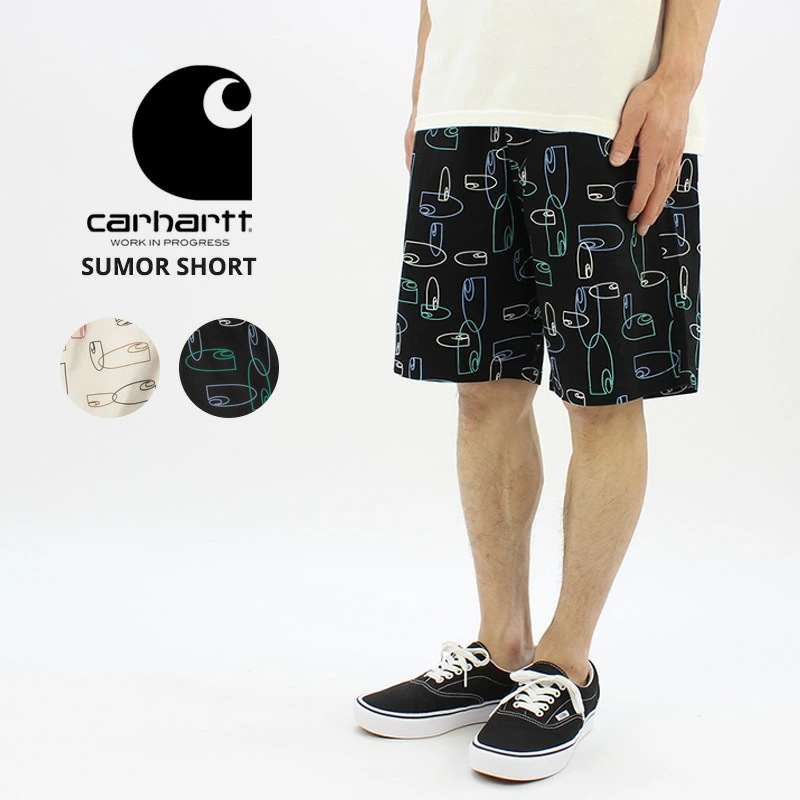 カーハート ダブリューアイピー ショートパンツ 短パン Carhartt WIP SUMOR SHORT メンズ ショート パンツ メンズ 男性 ボトムス i031662