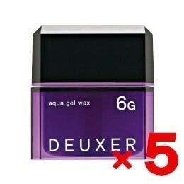 ナンバースリー 003 ／ デューサー ／ デューサー アクア ジェル ワックス 6G 80g 【5個セット】／ ヘアワックス