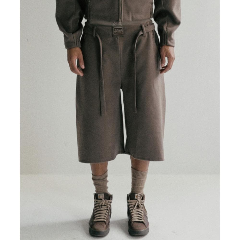 BADBLOOD Beyond Cash Soft Bermuda Pants Tobacco w-srt24 13,870円