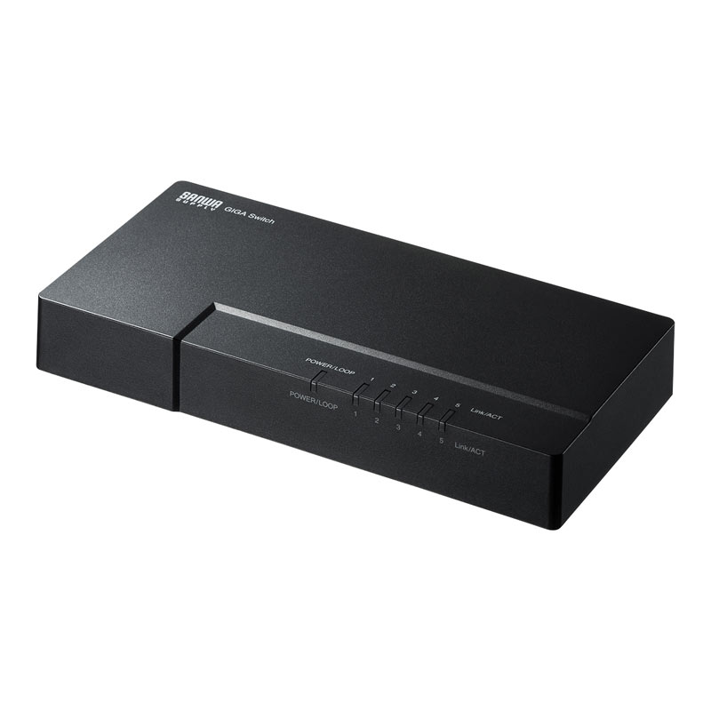 ギガビット対応 スイッチングハブ 5ポート マグネット付き LAN-GIGAP502BK 7,946円
