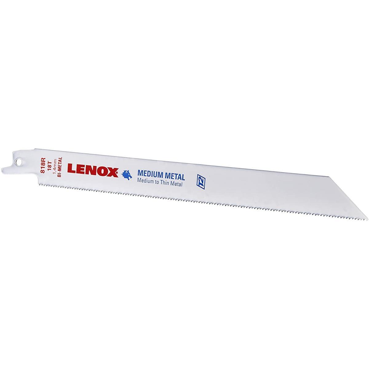 LENOX バイメタル セーバーソーブレード B818R 200mm18山 25枚入り 20487B818R レノックス 替え刃 替刃