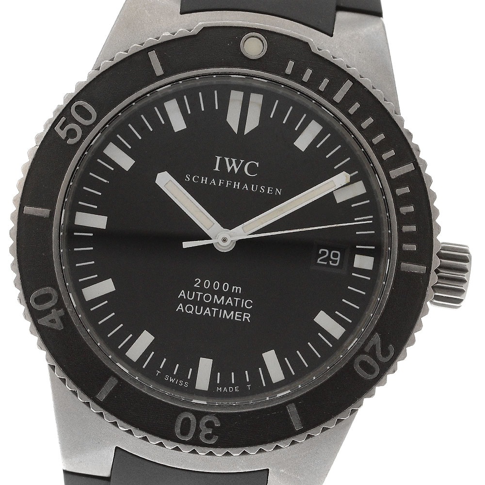 IWC IWC SCHAFFHAUSEN IW353601 GST アクアタイマー デイト 自動巻き メンズ _905819【中古】