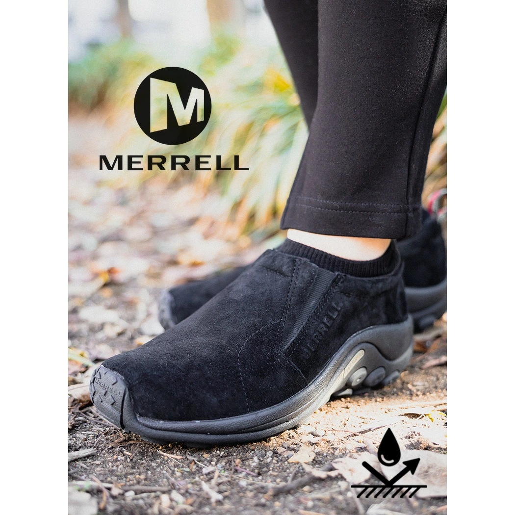 MERRELL JUNGLE MOC MID NIGHT メレル ジャングルモック シューズ スニーカー ( 紺 ネイビー NAVY スエード レディース ウィメンズ 国内正規品 J60826 )
