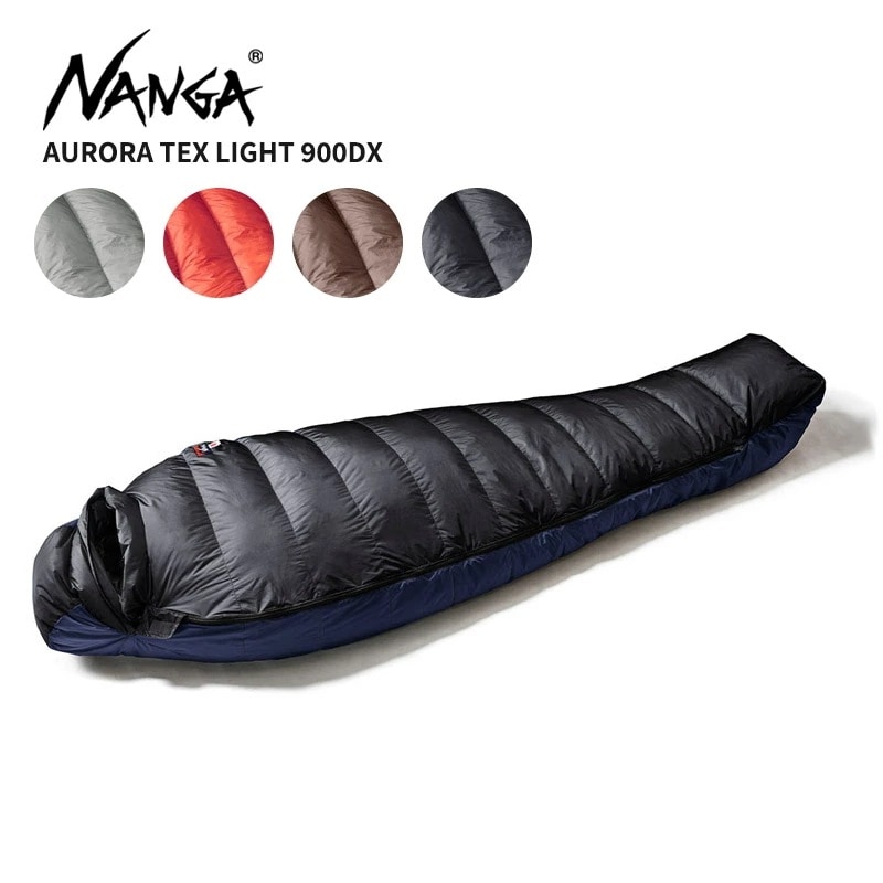 ナンガ 寝袋 ダウンシュラフ NANGA オーロラテックス ライト 900 DX AURORA TEX light 900 DX ダウン 羽毛 レギュラーサイズ 防水