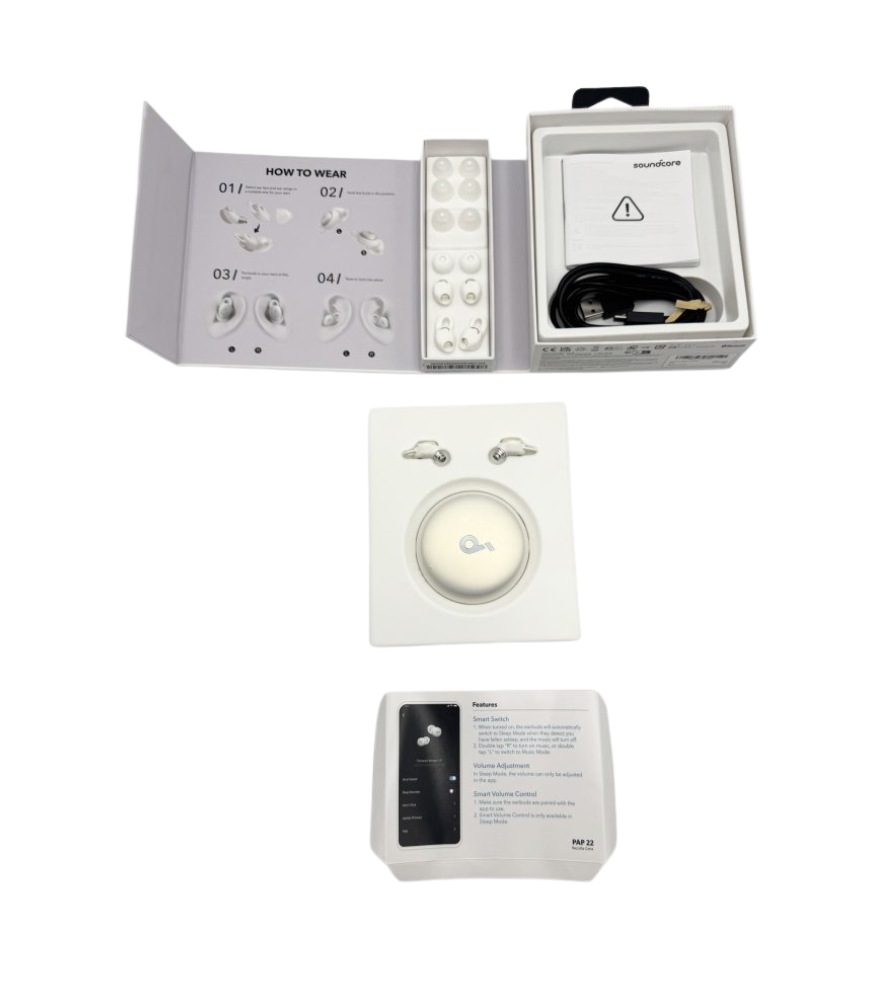 中古 Anker Soundcore Sleep A10 ワイヤレスイヤホン Bluetooth 5.2 完全ワイヤレスイヤホン
