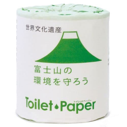 【ケース品】林製紙(Hayashi Seishi) トイレットペーパー 632356 富士山ロール 30m ダブル 100個 632356