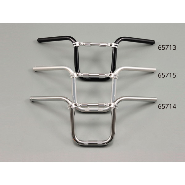 D65715 [ライドバーII ナローアップType シルバー モンキー系用]