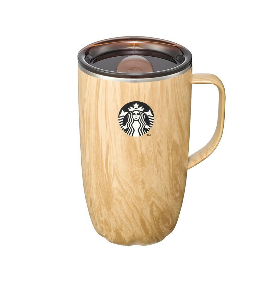 SS スウェル オークウッド ハンドル タンブラー 473ml 韓国スターバ グッズ