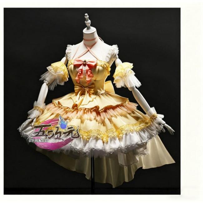 【大人気】五次元　魔法少女まどかマギカ　コスプレ　 巴マミ　ステージ衣装　ウィッグ　追加可