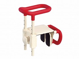 アロン化成 浴槽手すりUST-165W レッド 536610 27,158円