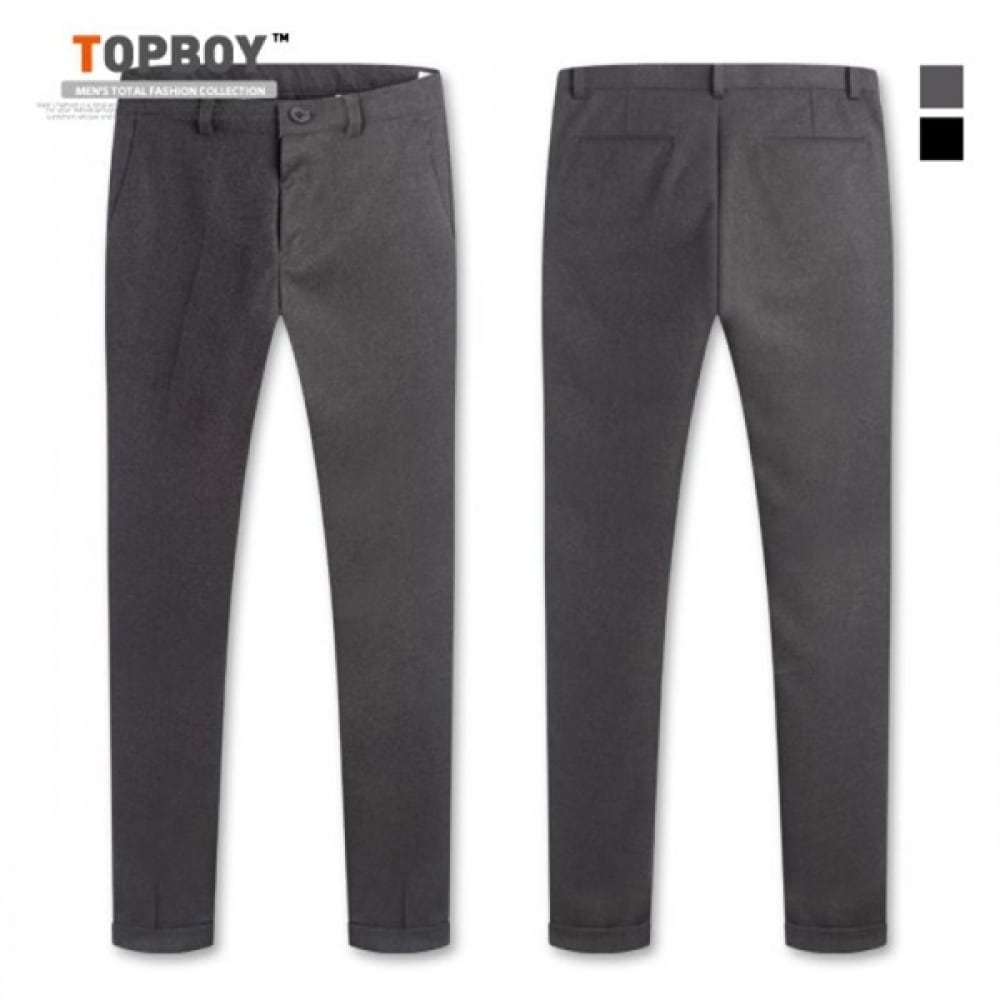 (トップボーイ) ロールアップベーシック起毛スラックス (HD109)