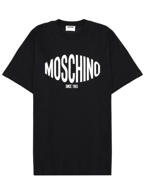 MOSCHINO Men T-Shirts 07020241 1555 BLACK