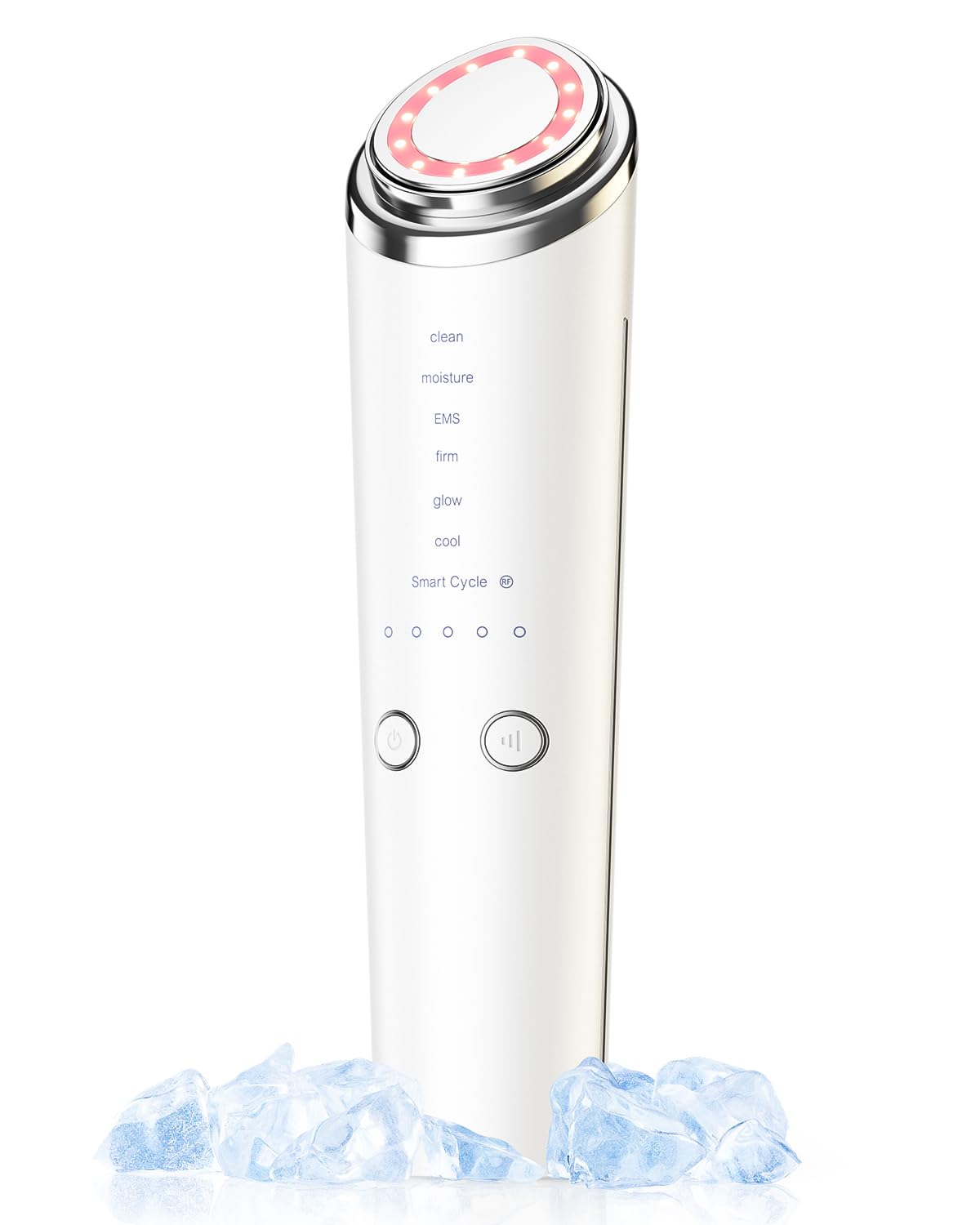 美顔器 高周波 RF EMS MC 1台18役 温冷 【2026業界初・ラジオ波・リフトケア・フェースラインケア・毛穴洗浄・浸透導入・超音波・振動・温熱・冷却・光エステ・プロ仕様】顔 目元 口元 首元