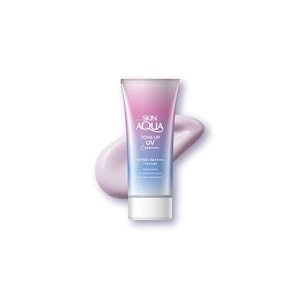 スキンアクア トーンアップUＶエッセンス ラベンダー80g(透明感アップ カラーコントロールUV 日焼け止め SPF50+ PA++++ 化粧下地)