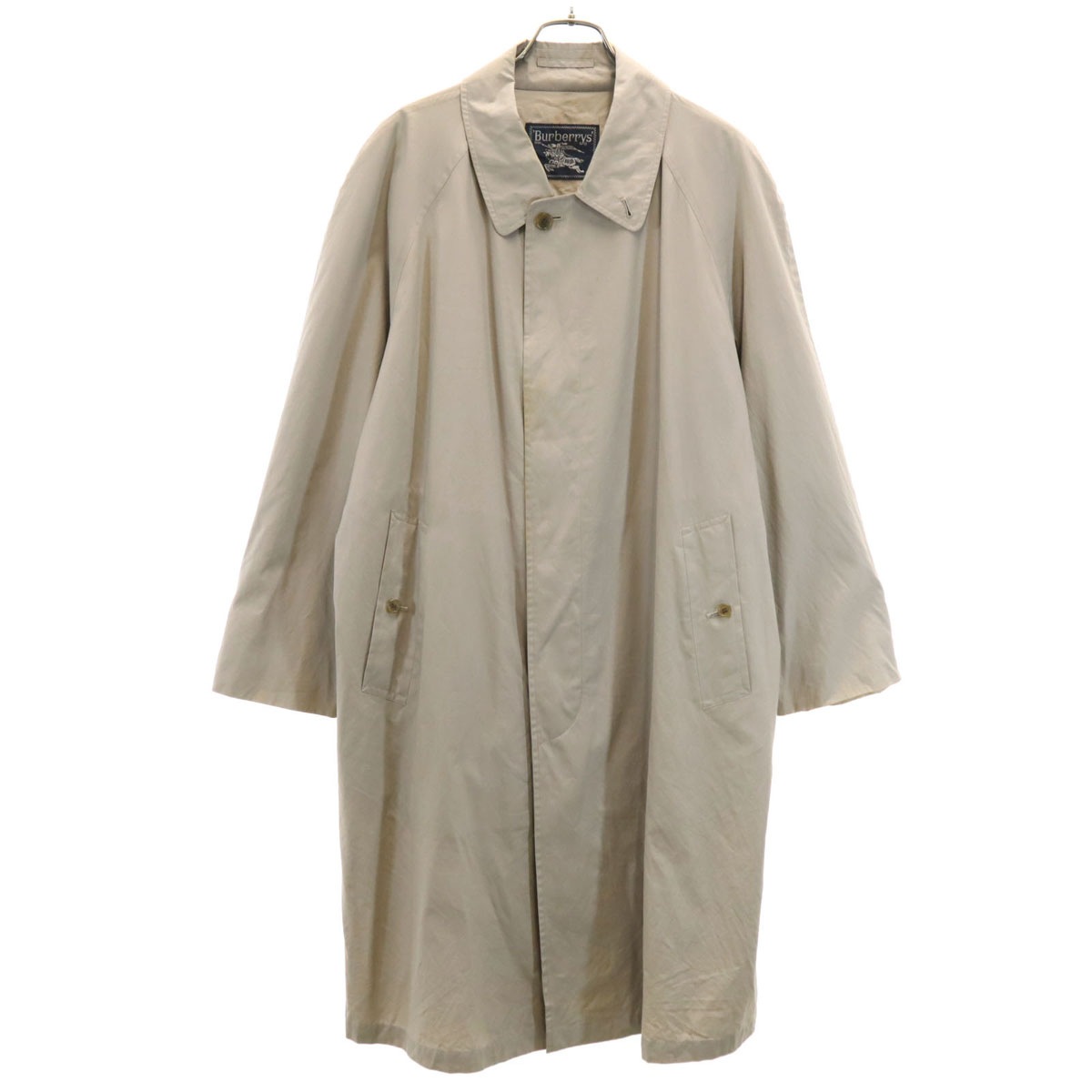 Burberrys バーバリーズ 90s オールド ステンカラーコート 92-170-5 グレー メンズ 古着