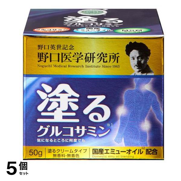 野口医学研究所 塗るグルコサミン イージーリリーフ 50g 5個セット