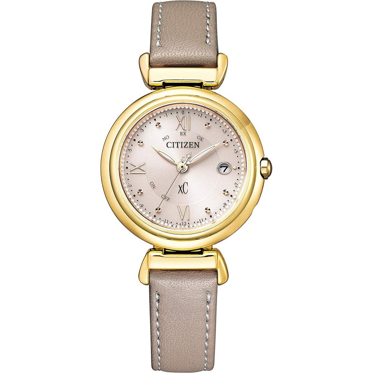 シチズン クロスシー CITIZEN XC ES9462-07A レディース 腕時計 エコ・ドライブ 電波時計 チタニウム 軽量 肌に優しい ソーラー