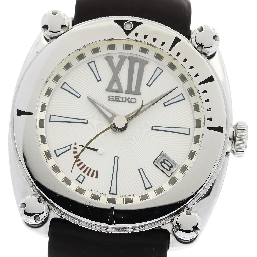 セイコー SEIKO SBLA039/5R65-0AA1 ガランテ デイト スプリングドライブ メンズ _960560【中古】