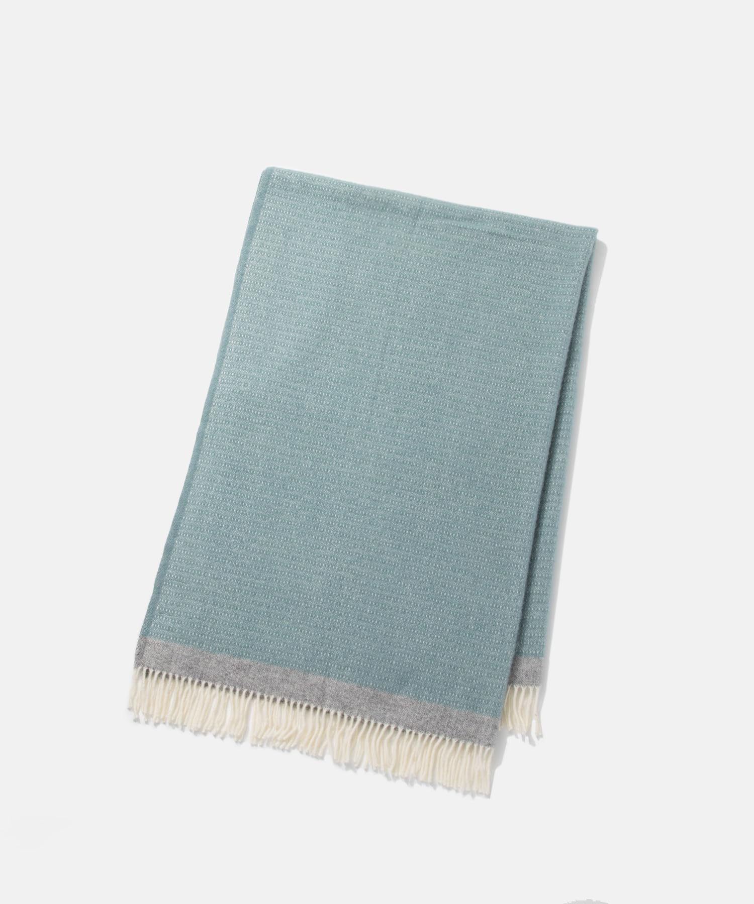 KLIPPAN クリッパン ブランケット Harald 2179 Dusty blue [並行輸入品]