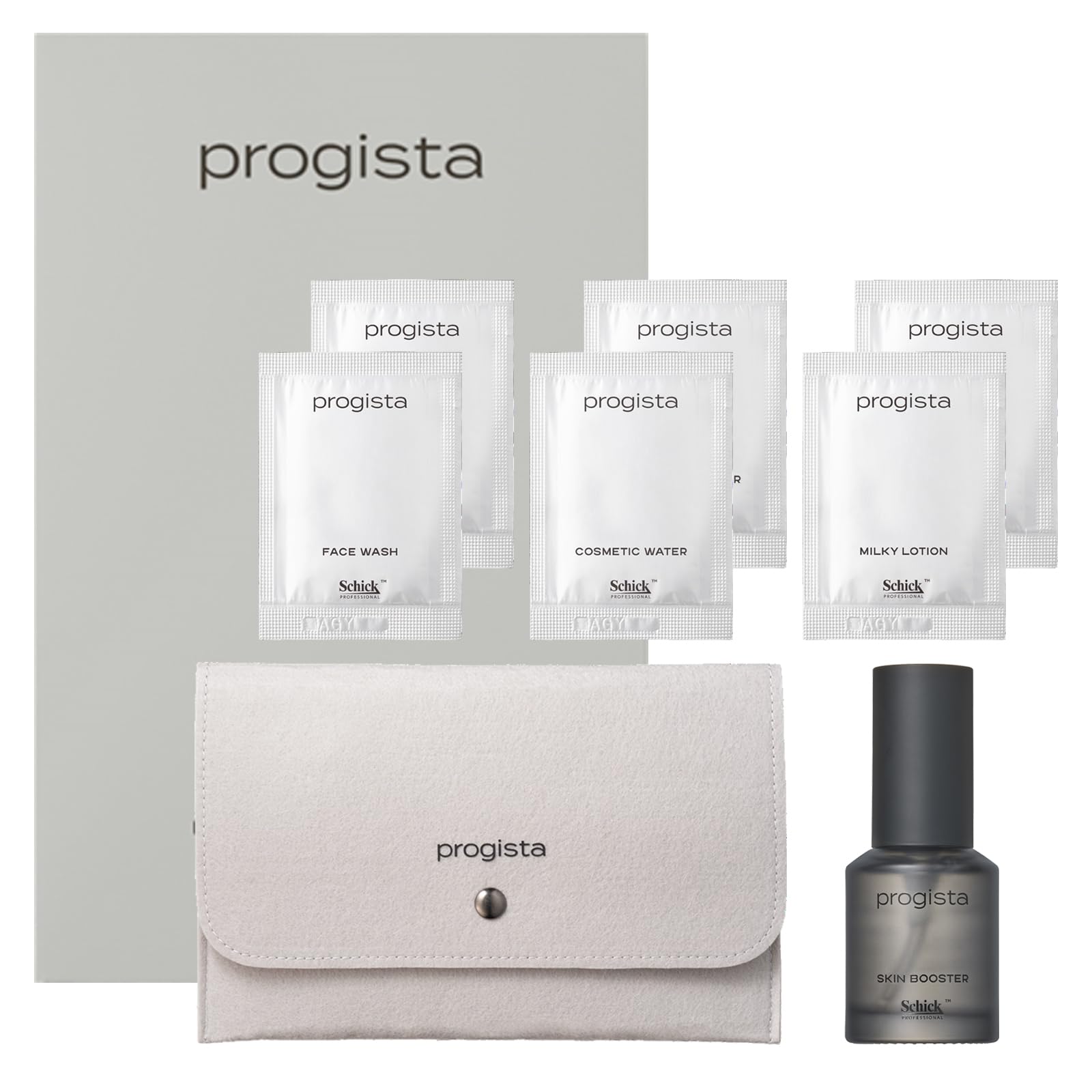Schick(シック) progista プロジスタ 発売記念キット(限定品)　美容液　スキンケアサシェ付き