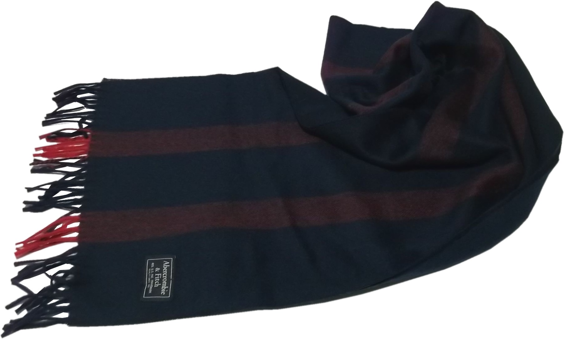 ウール マフラー ネイビー Abercrombie＆Fitch AF4-061