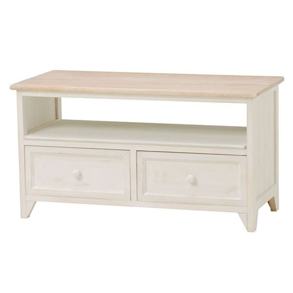 テレビ台 テレビボード 約幅74cm ホワイト 木製 引き出し付き シャビーシック リビング ダイニング インテリア家具