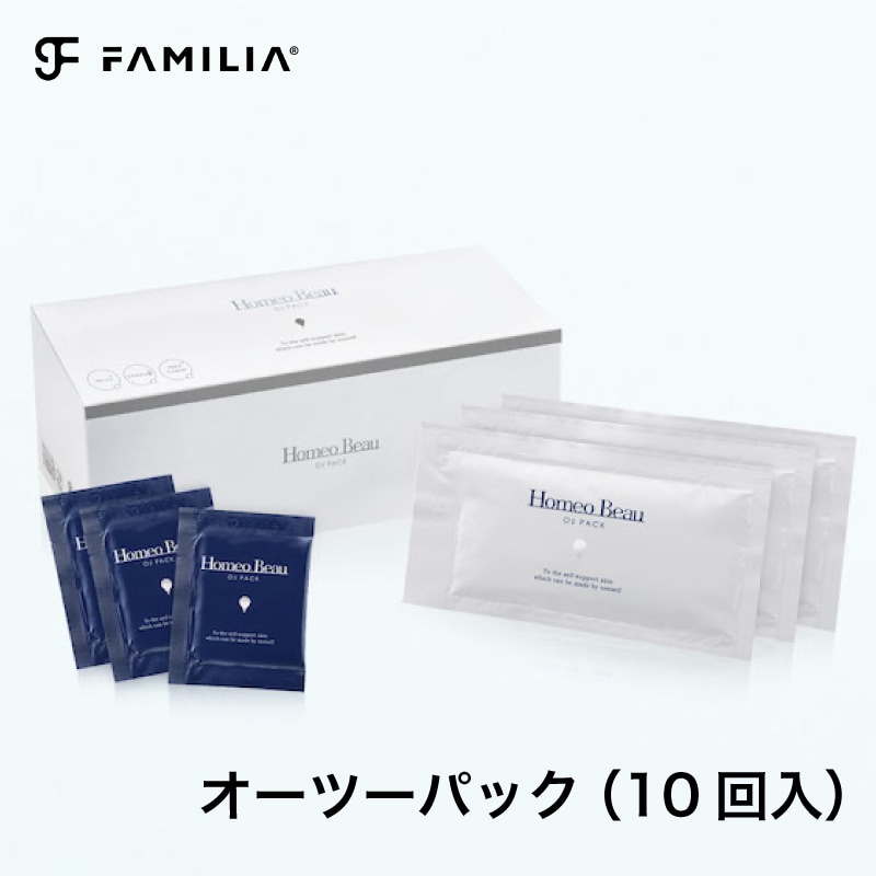 ホメオバウ オーツーパック 10回入り 炭酸パック フラーレン配合 うるおい エイジングケア 透明感 ハリ 弾力 シワ 毛穴