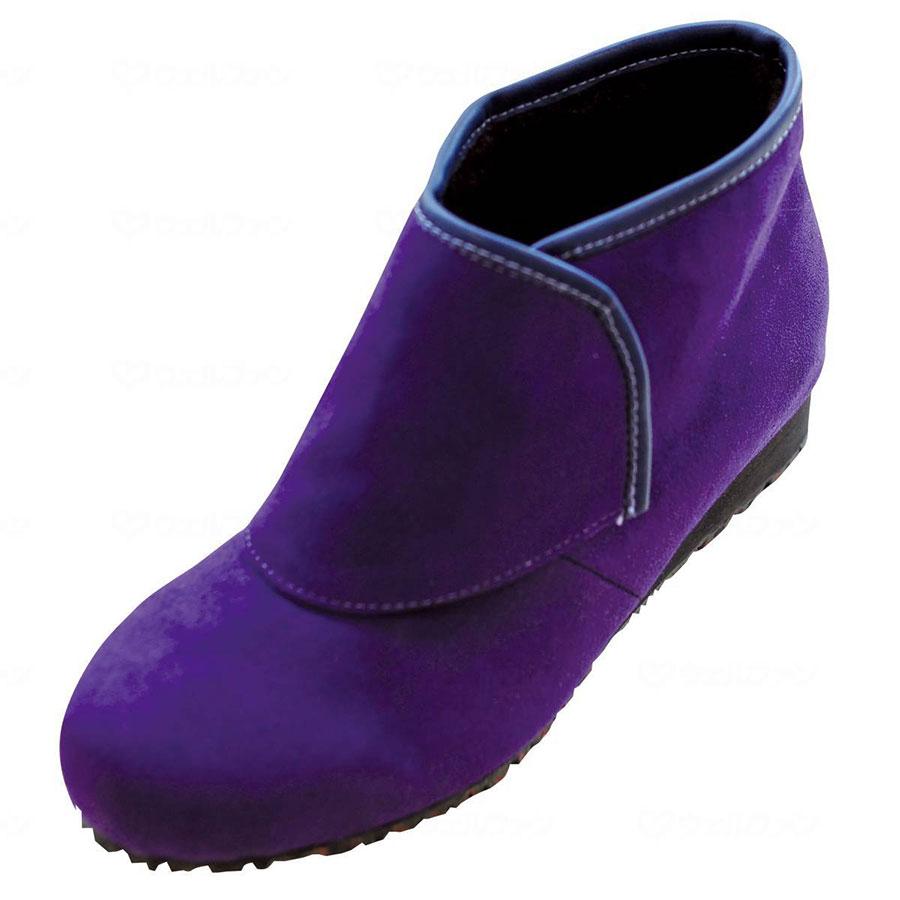 防寒ブーツ リシェス 防滑ソール　婦人用/パープル/M