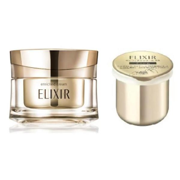 エリクシール シュペリエル　エンリッチドドクリーム　TＢ+レフィル　セット