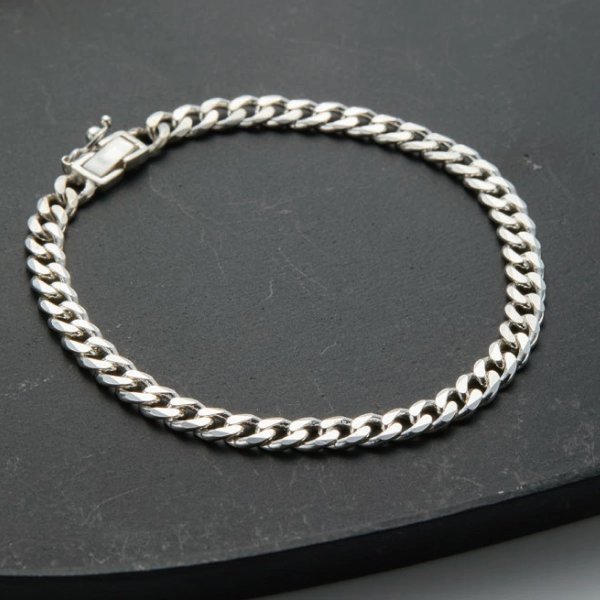 ブレスレット メンズ シルバー925 喜平 キヘイ チェーン 太め シンプル かっこいい ごつめ