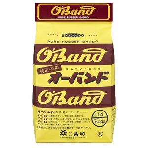 (業務用3セット)共和 オーバンド/輪ゴム (No.14/500g 袋入り) 天然ゴム使用その他