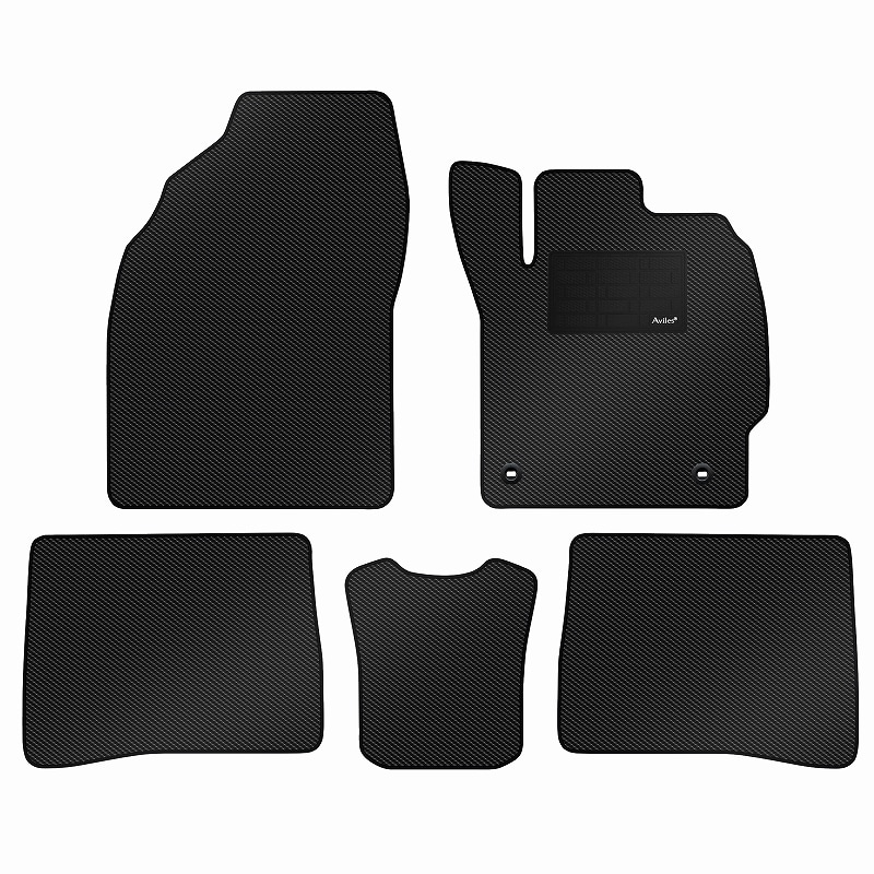 [防水マット]トヨタ プリウス PHV 30系 フロアマット [カーボン柄]