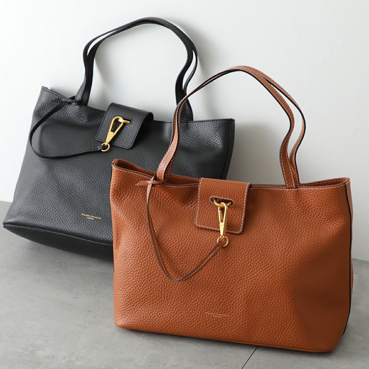 GIANNI CHIARINI ジャンニキアリーニ トートバッグ MARISOL L マリソル BS11471 TKL レディース レザー 横型 A4 オフィス 鞄 カラー3色